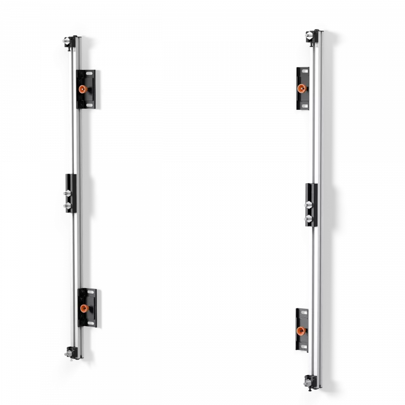 EDBAK ULS2500 Universelles LED-System für 2 Gehäuse 500mm | Schwarz