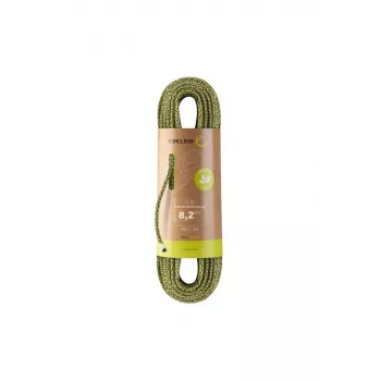 EDELRID Lina Starling Protect Eco Dry 8,2 mm 70 m Gelb-Nacht Kletterseil