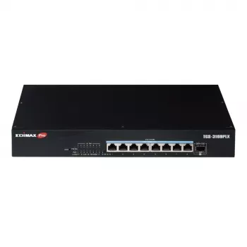 Edimax Pro TGS-3109PLX 9-Port Web Smart Multi-Gigabit PoE++ Switch mit 8x 2,5G und 1x 10G SFP+