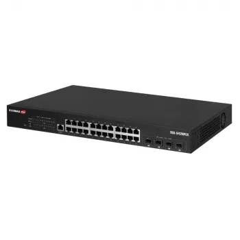 Edimax Pro TGS-5428PLX 28-Port L2+ Managed Multi-Gigabit PoE++ Switch mit 24x 2.5GBase-T und 4x 10G SFP+ Uplink