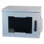 EFB 19-Zoll Wandmontage-Schrank IP55 12U Glastür Tiefe 600 mm RAL7035