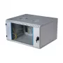 EFB 19 inch Wandgehäuse 12U, schwenkbar, 2-teilig, RAL 7035, Tiefe 500 mm