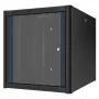 EFB 19 inch Wandschrank 26U, 800mm Tiefe, RAL9005 Tiefschwarz