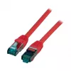 EFB Cat.6A S/FTP LSZH Patchkabel RJ-45 auf RJ-45, 0,5 m, Grau