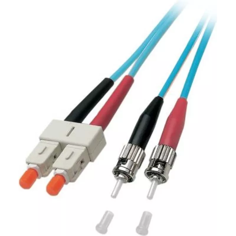EFB Duplex Glasfaser-Patchkabel SC-ST OM3 50/125µm LSZH Aqua 5m