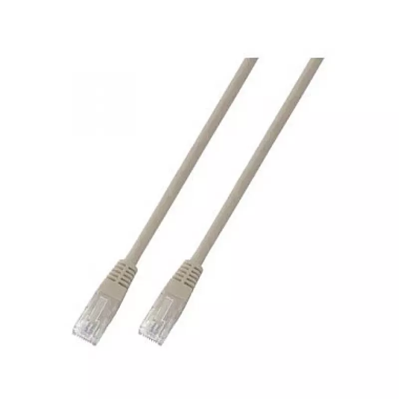 EFB ECOLAN RJ45 Patchkabel Cat.6 U/UTP PVC CCA 1m Grau