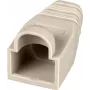 EFB Electronics Netzwerkkabel-Schutzkappen RJ45 Beige Snagless Rastnasenschutz Packung mit 100 Stück