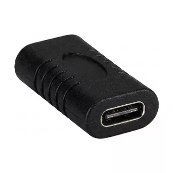 EFB Electronics USB 3.2 Type-C Adapter, Type-C Female - Type-C Female, Schwarz