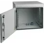 EFB Elektronik 19 Zoll Wandgehäuse IP55, 16U, Stahltür, Tiefe 600 mm, RAL 7035