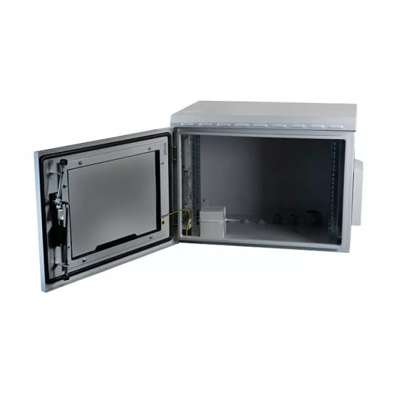 EFB-Elektronik 19 inch Wandgehäuse IP55, 20U, Glastür, 600 mm Tiefe, RAL 7035 (691720IP55.2G)