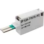 EFB-Elektronik 1DA Feinschutz mit FailSafe, 48 V DC, Datenleitungs-Überspannungsschutz, PTC, DIN-Schienen-Montage, Schwarz 46150.48