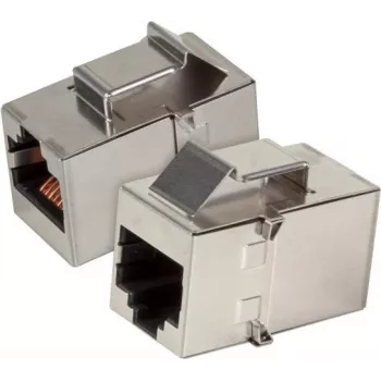 EFB Elektronik 37508.1V2 RJ45 Keystone Adapter, Edelstahl, IP68, Cat.6, geschirmt, Panelmontage