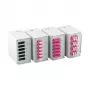 EFB ELEKTRONIK 53705.4V2B2 DIN-Schienen-Frontplatte leer 1,7 mm 12x SC-Simplex / LC-Duplex / E2000