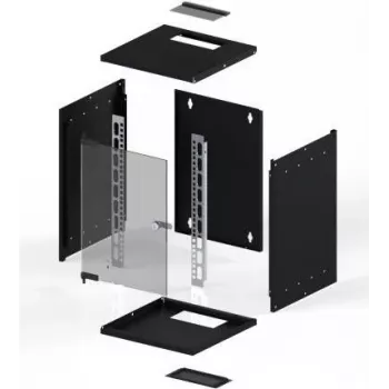 EFB-Elektronik BASIC 19-Zoll Montageschienen-Set 15U - 2 Stück (WGB-PRO15)