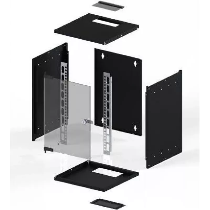 EFB-Elektronik BASIC 19-Zoll Montageschienen-Set 15U - 2 Stück (WGB-PRO15)