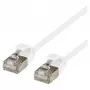 EFB ELEKTRONIK Cat.6A U/FTP TPE Ultra-Flexible RJ45 Patchkabel, Weiß, 1,5 m