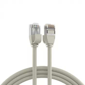 EFB Elektronik Cat.6A U/FTP TPE Ultraflex Patchkabel, 0,5 m, Grau
