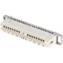 EFB-Elektronik ECOVOICE Trennleiste, 10-Doppeladern, LSA-Plus/IDC, Weiß/Grau (46005,1)