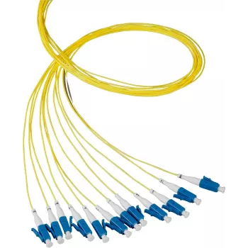 EFB Elektronik Fiber Pigtail LC 62.5/125 OM1 Blau 2m