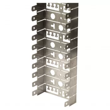EFB Elektronik LSA-Montagewanne, 50 Module, Tiefe 50 mm, Biegeradius 25 mm, 2er-Pack