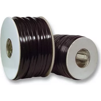 EFB Elektronik Modulare Flachleitung 4-adrig Schwarz, 500 m Ring 91104.500
