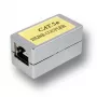 EFB-Elektronik RJ45 Buchse zu RJ45 Buchse CAT 5e geschirmter Netzwerk-Kuppler, Grau 37529,1
