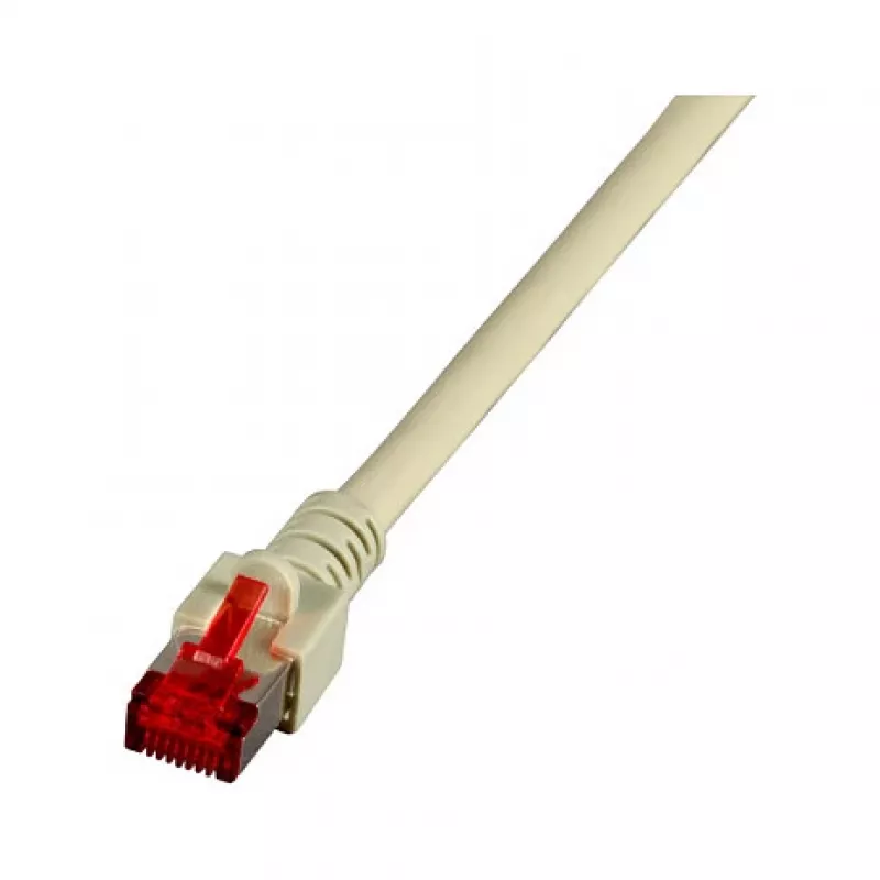 EFB-Elektronik RJ45 Patchkabel Cat.6 S/FTP LSZH grau 0,75m
