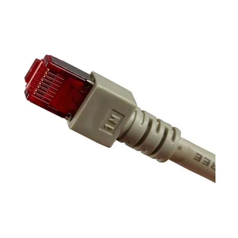 EFB-Elektronik RJ45 Patchkabel Cat.6 S/FTP LSZH grau 0,75m