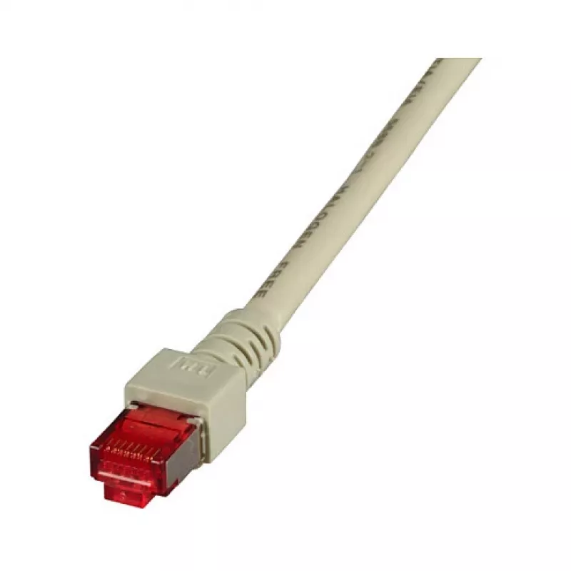 EFB-Elektronik RJ45 Patchkabel Cat.6 S/FTP LSZH grau 0,75m
