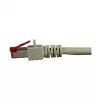 EFB-Elektronik RJ45 Patchkabel Cat.6 S/FTP LSZH grau 0,75m