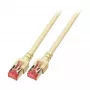EFB-Elektronik RJ45 Patchkabel Cat.6 S/FTP LSZH grau 0,75m