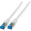 EFB-Elektronik RJ45 Patchkabel Cat.6A S/FTP PVC UL Grau 7,5m