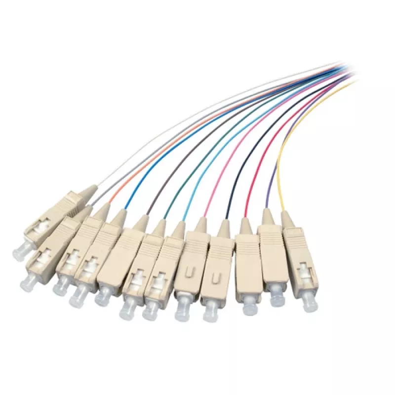 EFB Elektronik SC Singlemode Glasfaser-Patchkabel, Duplex 9/125µm, 1m, LSZH, Gelb