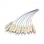 EFB Elektronik SC Singlemode Glasfaser-Patchkabel, Duplex 9/125µm, 1m, LSZH, Gelb