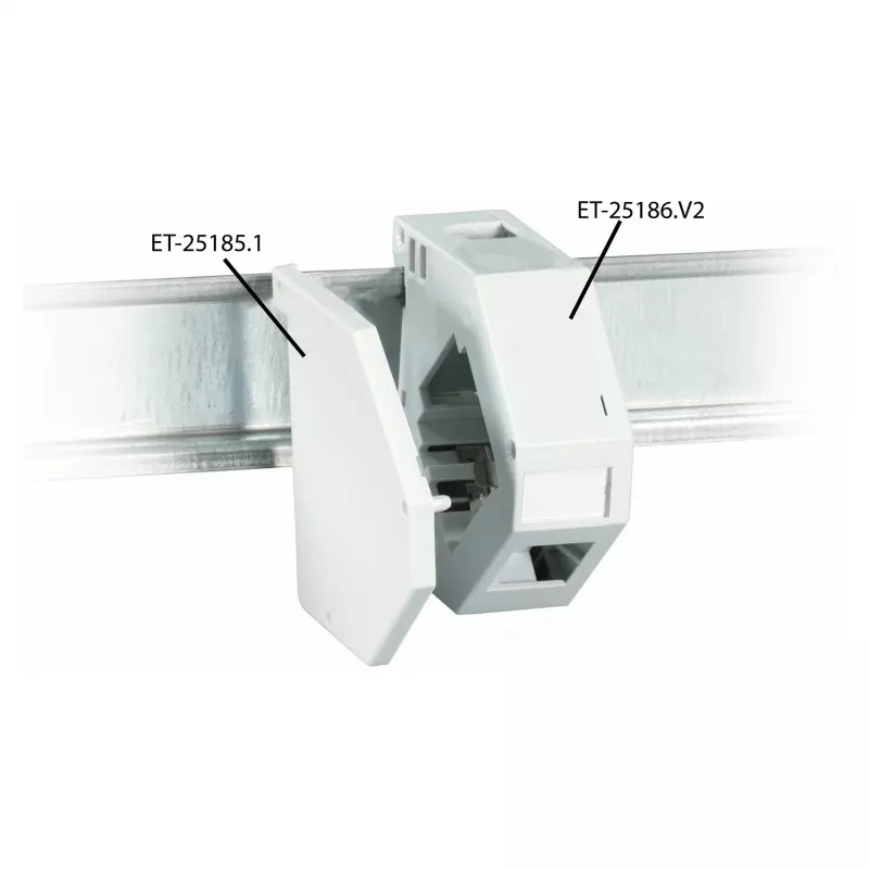 EFB ET-25185.1 Linke Abschlussplatte für Keystone-Modulträger ET-25186.V2