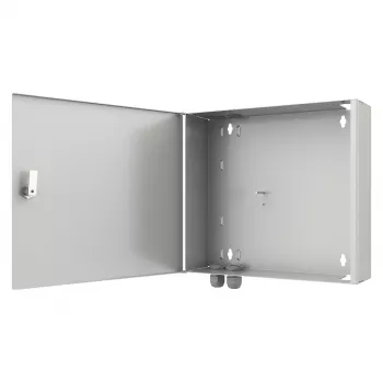 EFB Mini Wandgehäuse 5 Module 290x320x88mm, Lichtgrau (RAL 7035), IP30, abschließbar
