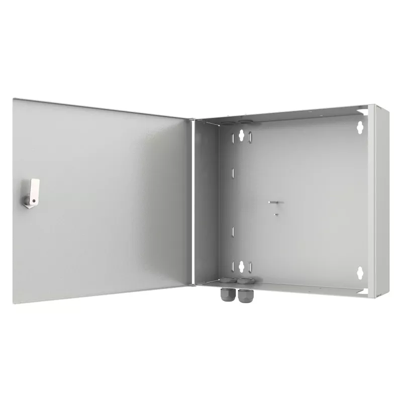 EFB Mini Wandgehäuse 5 Module 290x320x88mm, Lichtgrau (RAL 7035), IP30, abschließbar