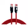 EFB RJ45 Patchkabel Cat.6A S/FTP PUR Draka UC900 TM21 Rot 0,5m