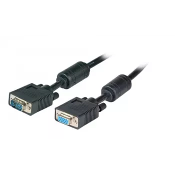 EFB SVGA/HDTV Verlängerungskabel, 2x HD-SUB15, Stecker auf Buchse, Schwarz, 1,8 m K5327SW.1,8V2