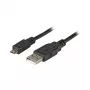 EFB USB 2.0 Kabel A auf Micro-B 5-polig, 0,5 m, Schwarz, Classic
