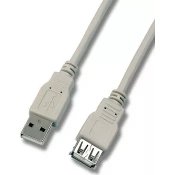 EFB USB 2.0 Verlängerungskabel 1,8m High Speed Typ A Stecker auf Buchse Schwarz K5248.1,8