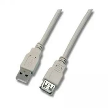 EFB USB 2.0 High-Speed-Verlängerungskabel 5 m, Typ-A Stecker auf Buchse, Schwarz K5248.5