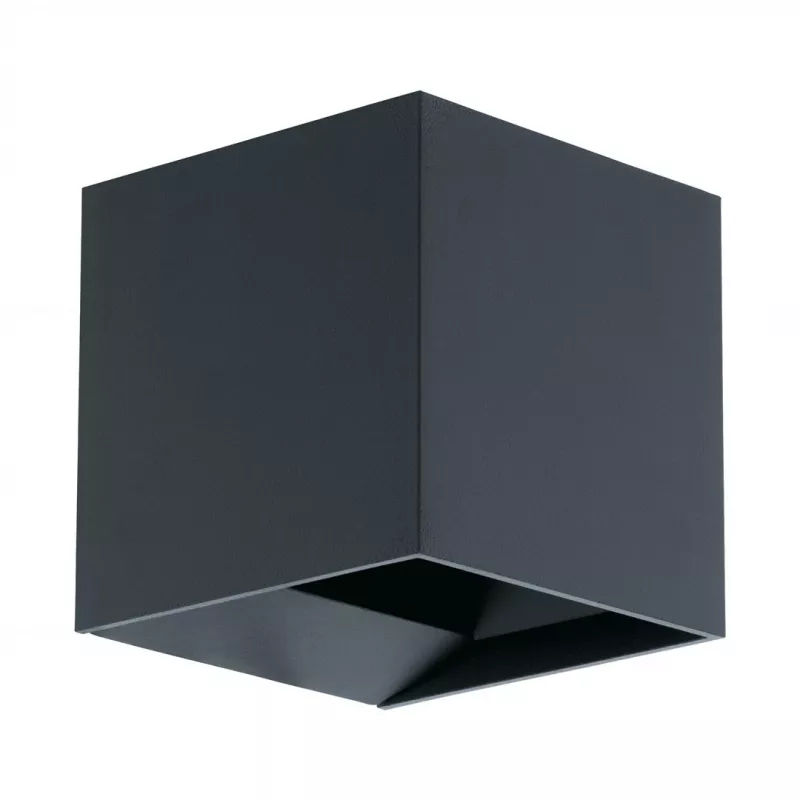 EGLO CALPINO LED-Wandleuchte Anthrazit 6.6W 680lm 3000K IP44