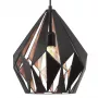 Eglo Carlton 1 Pendelleuchte Kupfer E27 Vintage Industrial Stahl 310mm