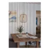 EGLO ROMAZZINA Pendelleuchte, 1 x E27, beiger Stoffschirm, Stahl, IP20, dimmbar, max. 60 W
