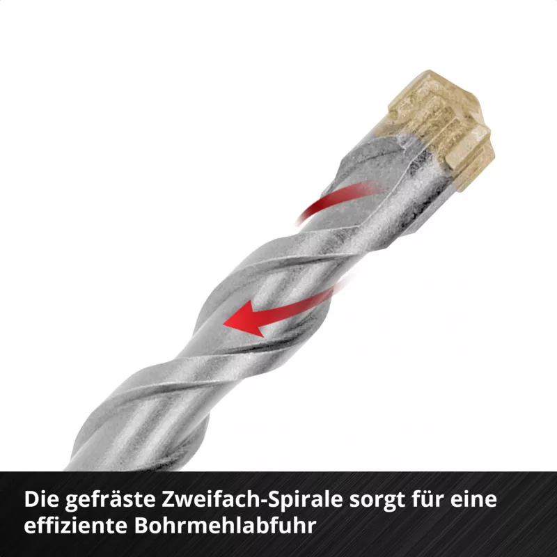 Einhell 265510 SDS-plus Hammerbohrer-Set, 7-teilig, Ø 6-14 mm, 160 mm