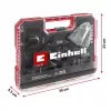 Einhell 708135 XL-PLUS-CASE BiM HSS Multifunktionswerkzeug-Zubehörset, 10 Teile