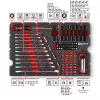 Einhell E-Case 201-teiliger Mechaniker-Werkzeugsatz (Chrom-Vanadium-Stahl, stapelbar) (370513)