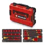 Einhell E-Case VDE Werkzeugkoffer 24-teiliges Elektriker-Set (Rot/Gelb)