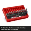 Einhell Karabiner Impact Bit Set 10-teilig 1/4 inch Sechskant Impact-Bits mit Karabinerclip